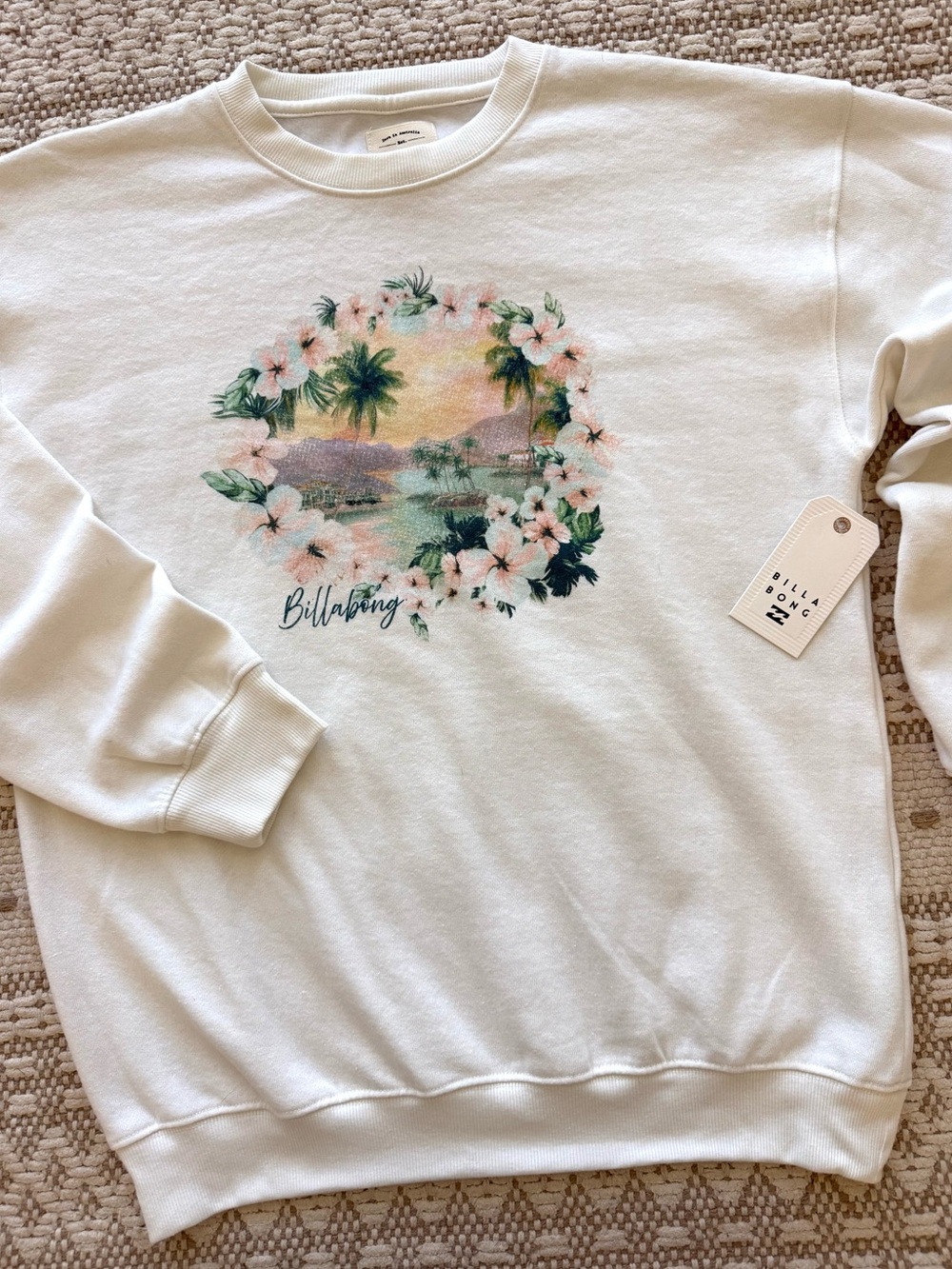 🔥🔥BILLABONG - COASTAL PARADISE CREW NECK SWEATSHIRT🔥🔥